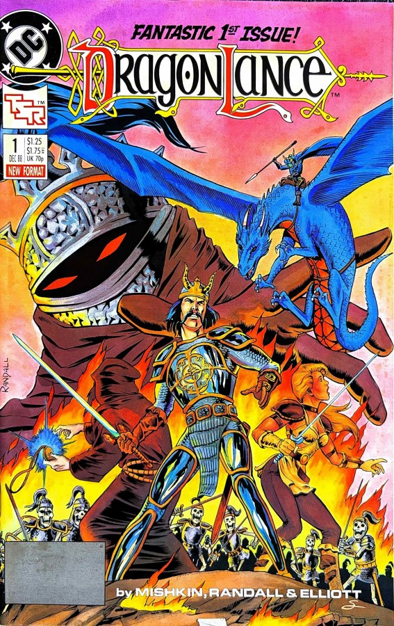 Dragonlance #1 (1988) DC cover
