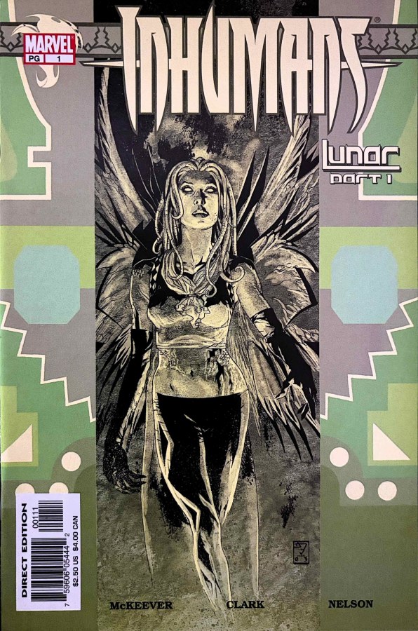 Inhumans #1 (2003) Marvel cover