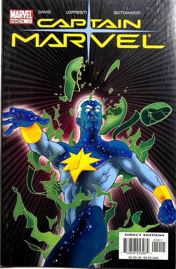 Captain Marvel #19 (2004) Marvel First Printing cover