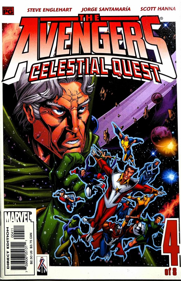 Avengers: Celestial Quest #4 (2002) Marvel cover