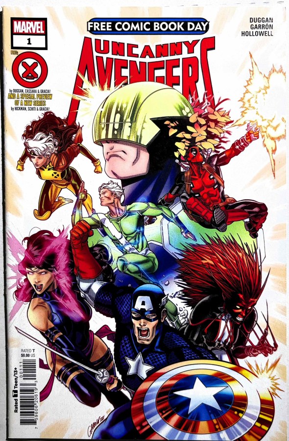 Free Comic Book Day 2023: Avengers / X-Men #1 (2023) Marvel cover