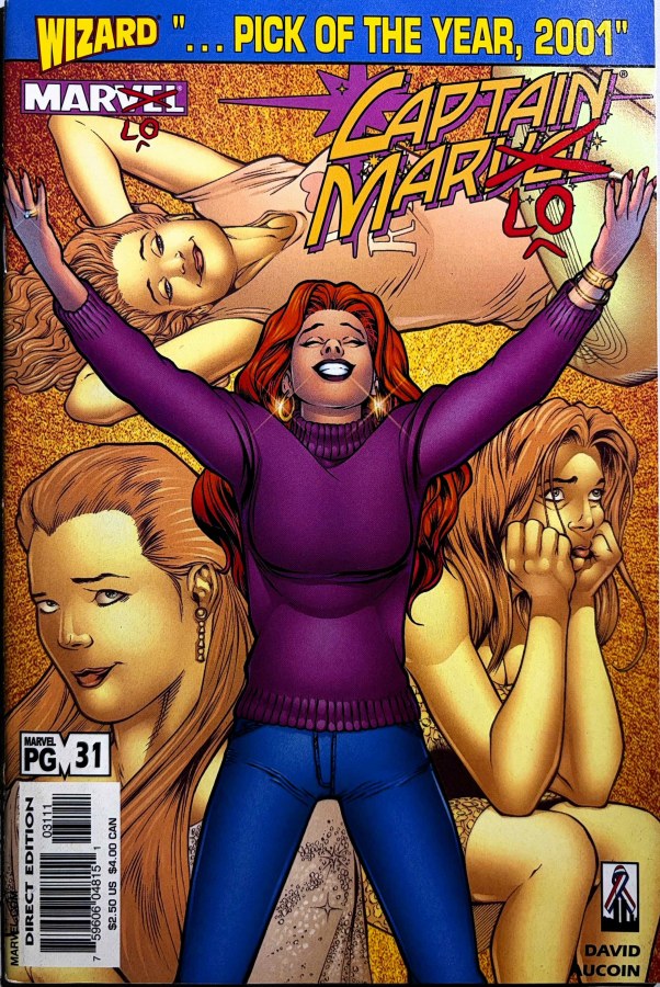 Captain Marvel #31 (2002) Marvel First Printing cover
