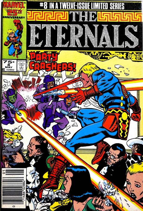 The Eternals #8 (1986) Marvel cover