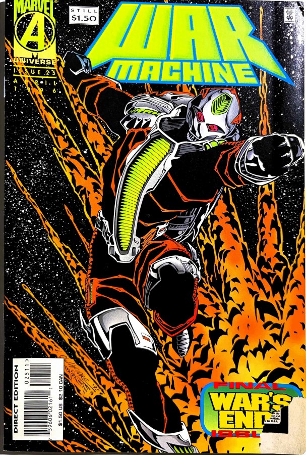 War Machine #25 (1996) Marvel cover