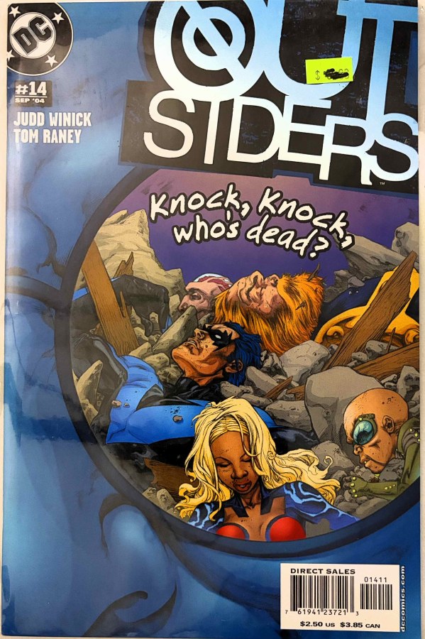 Outsiders #14 (2004) DC cover