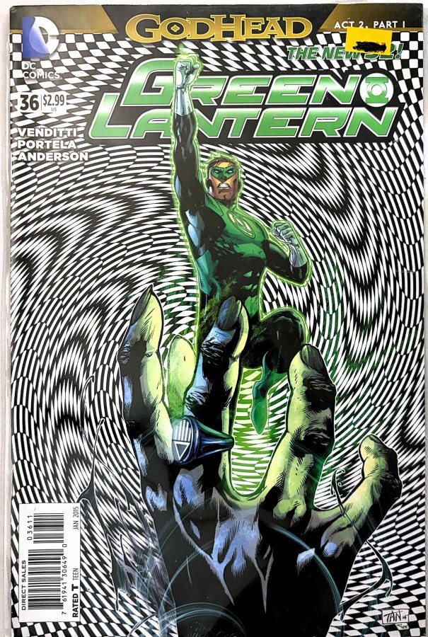 Green Lantern #36 (2015) DC First Printing cover