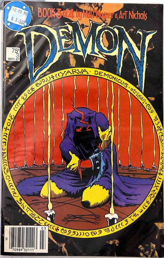The Demon #3 (1987) DC cover