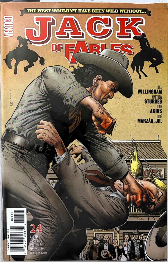Jack of Fables #24 (2008) Vertigo First Printing cover