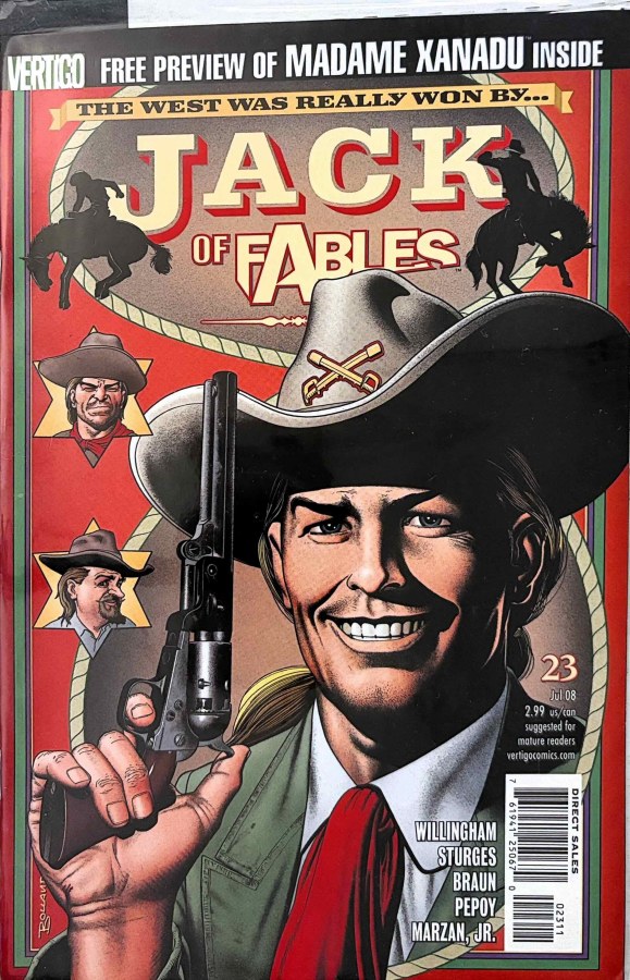 Jack of Fables #23 (2008) Vertigo First Printing cover