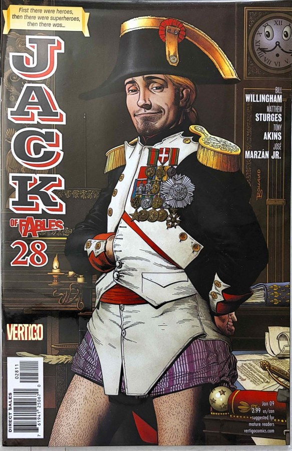Jack of Fables #28 (2009) Vertigo First Printing cover