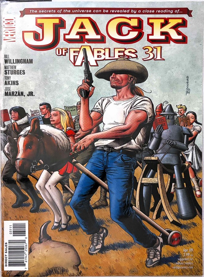 Jack of Fables #31 (2009) Vertigo First Printing cover