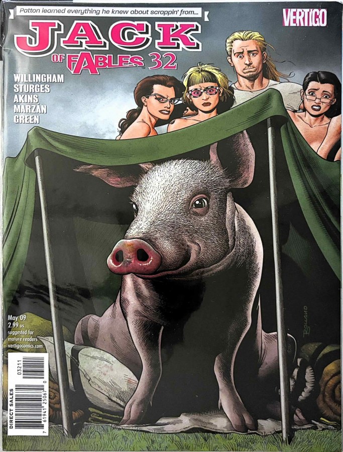 Jack of Fables #32 (2009) Vertigo First Printing cover