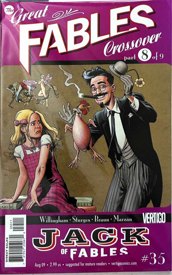 Jack of Fables #35 (2009) Vertigo First Printing cover