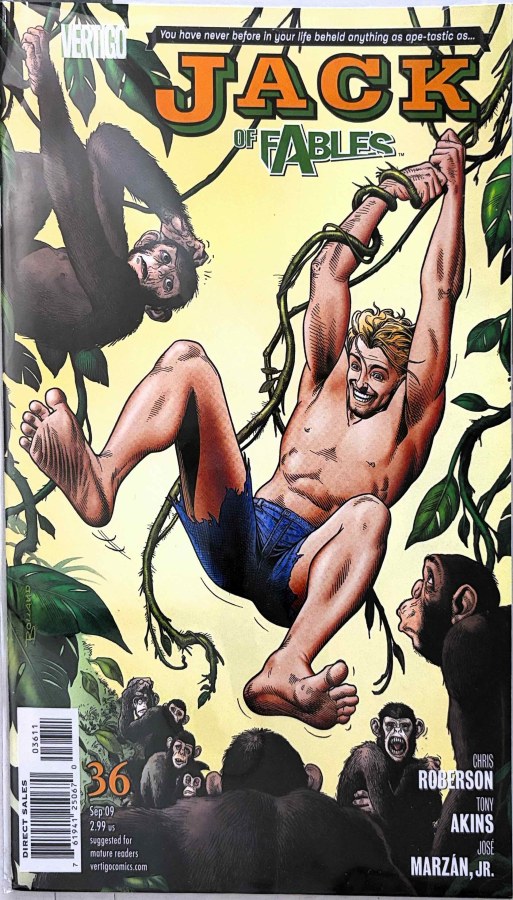 Jack of Fables #36 (2009) Vertigo First Printing cover