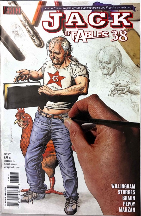 Jack of Fables #38 (2009) Vertigo cover
