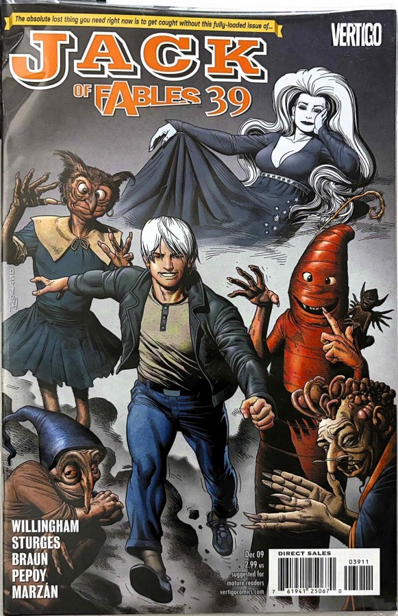 Jack of Fables #39 (2009) Vertigo First Printing cover