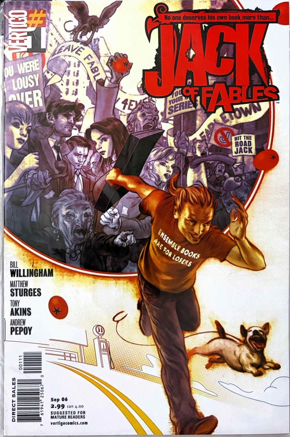 Jack of Fables #1 (2006) Vertigo cover