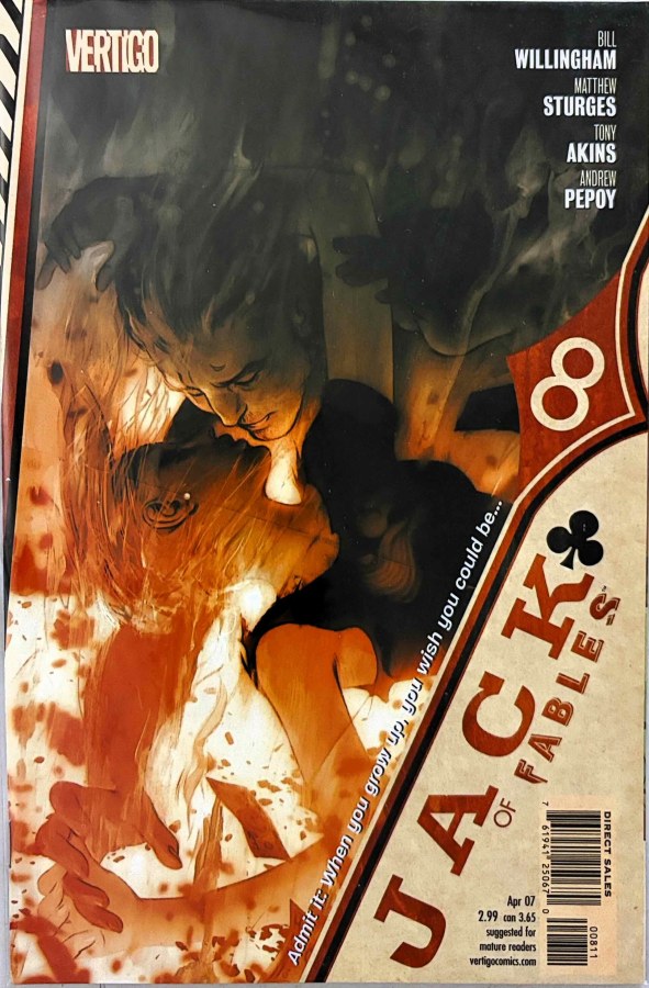 Jack of Fables #8 (2007) Vertigo cover