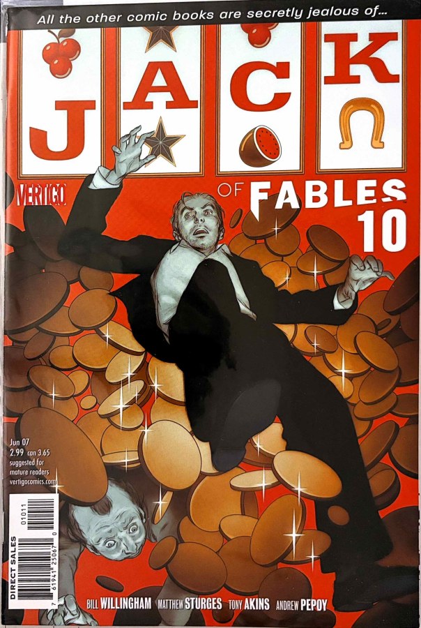 Jack of Fables #10 Vertigo cover