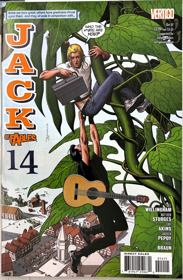 Jack of Fables #14 (2007) Vertigo First Printing cover