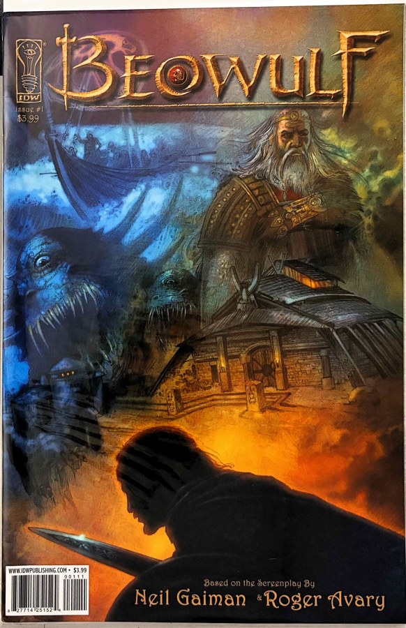 Beowulf #1 (2007) IDW cover