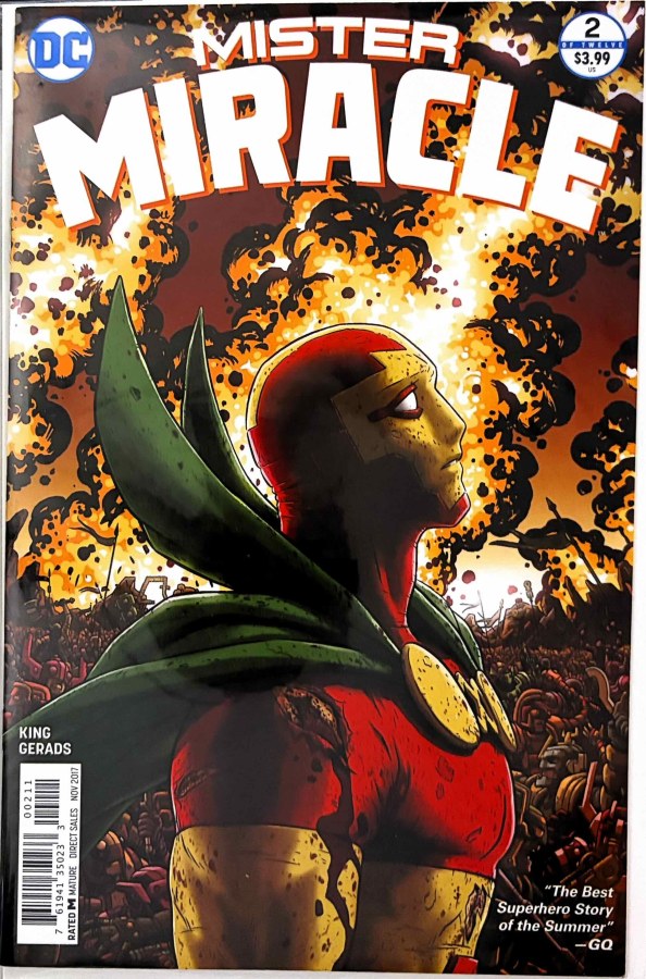 Mister Miracle #2 (2017) DC cover