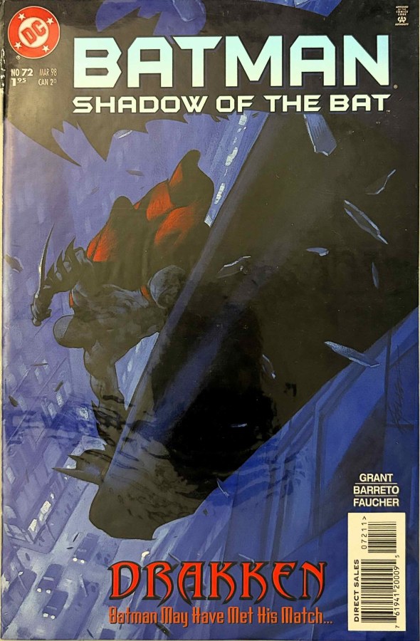 Batman: Shadow of the Bat #72 (1998) DC cover