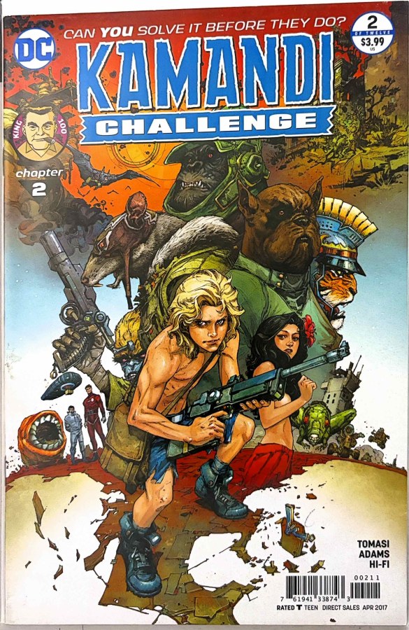 The Kamandi Challenge #2 (2017) DC First Printing cover