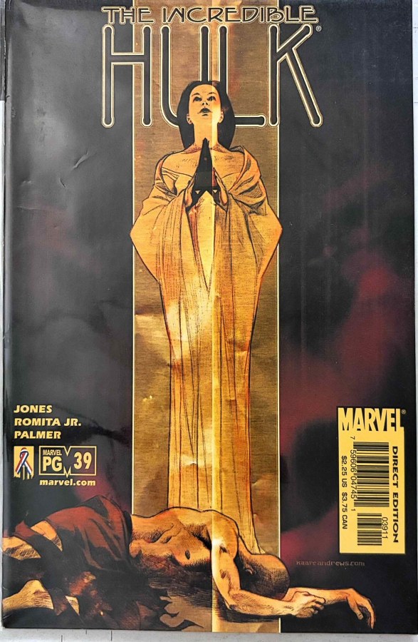 Incredible Hulk #39 (2002) Marvel First Printing cover