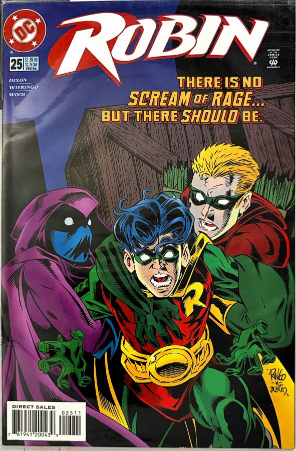 Robin #25 (1996) DC First Printing cover