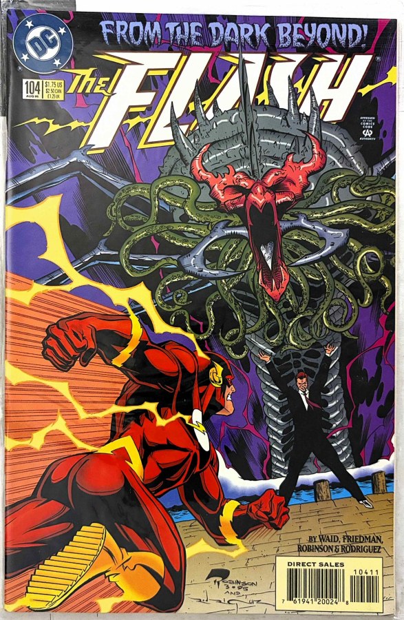 Flash #104 (1995) DC First Printing cover