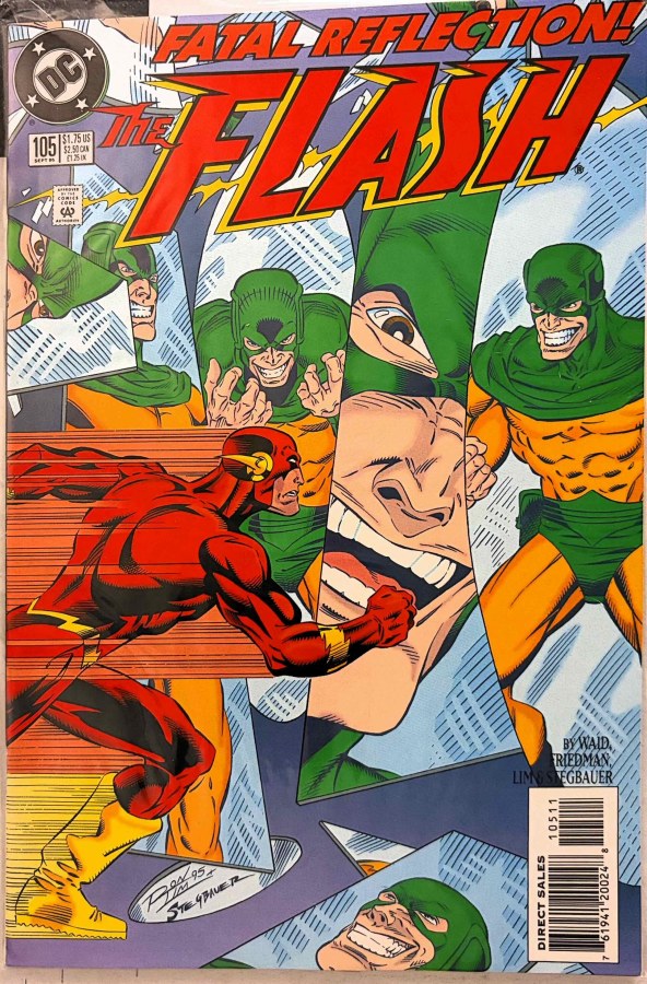 Flash #105 (1995) DC First Printing cover