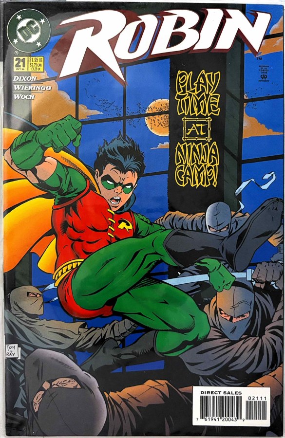 Robin #21 (1996) DC First Printing cover