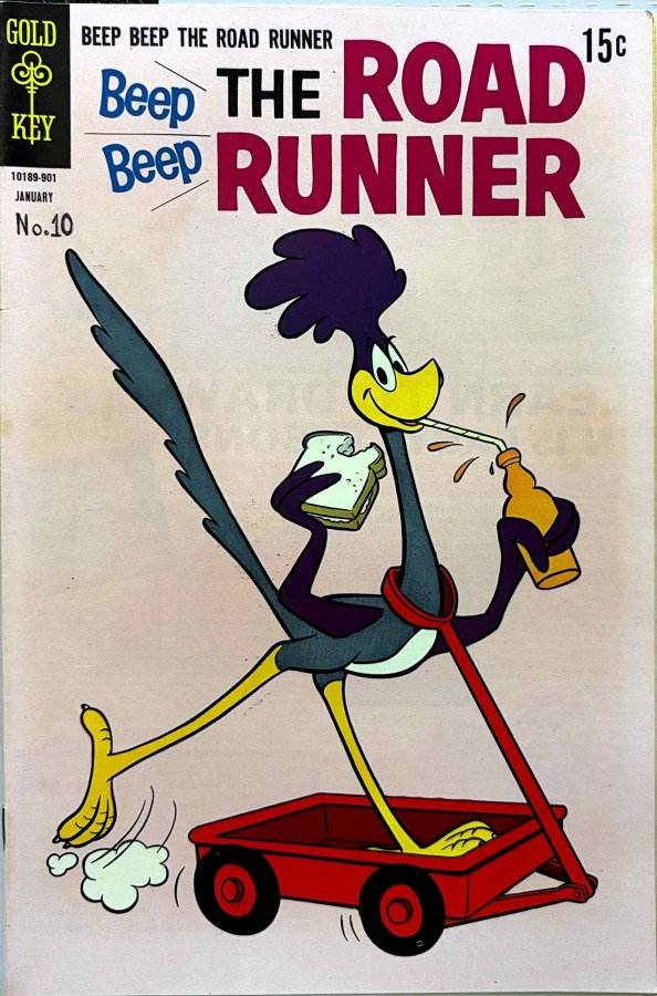 Beep Beep The Road Runner #10 (1969) Gold Key cover