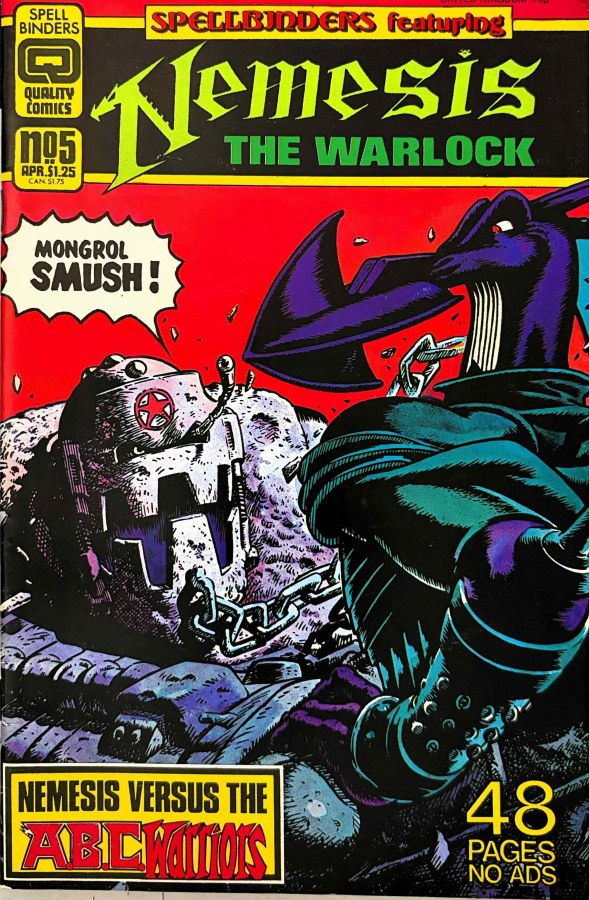 Spellbinders #5 (1987) Quality Comics cover
