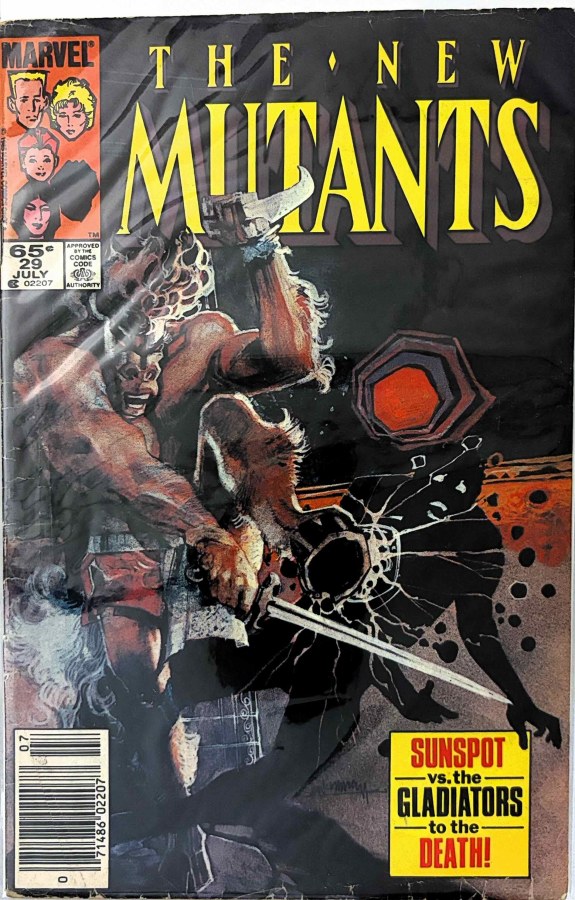 The New Mutants #29 (1985) Marvel cover