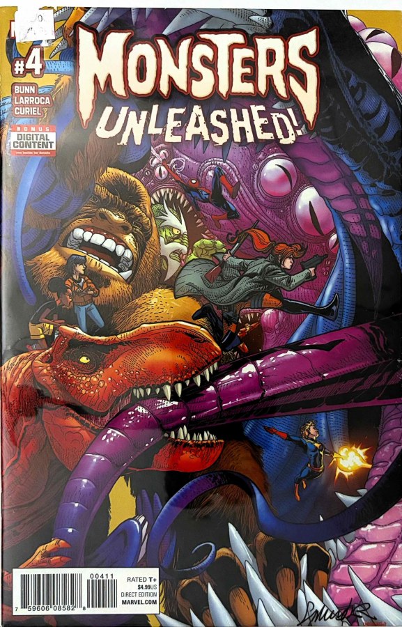 Monsters Unleashed #4 (2017) Marvel cover