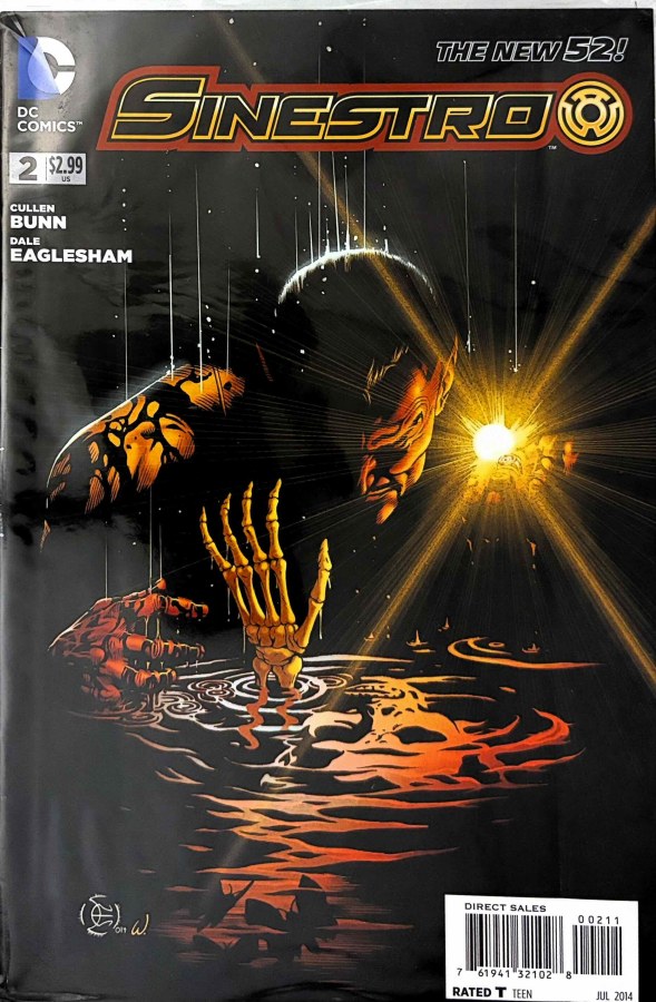 Sinestro #2 (2014) DC First Printing cover