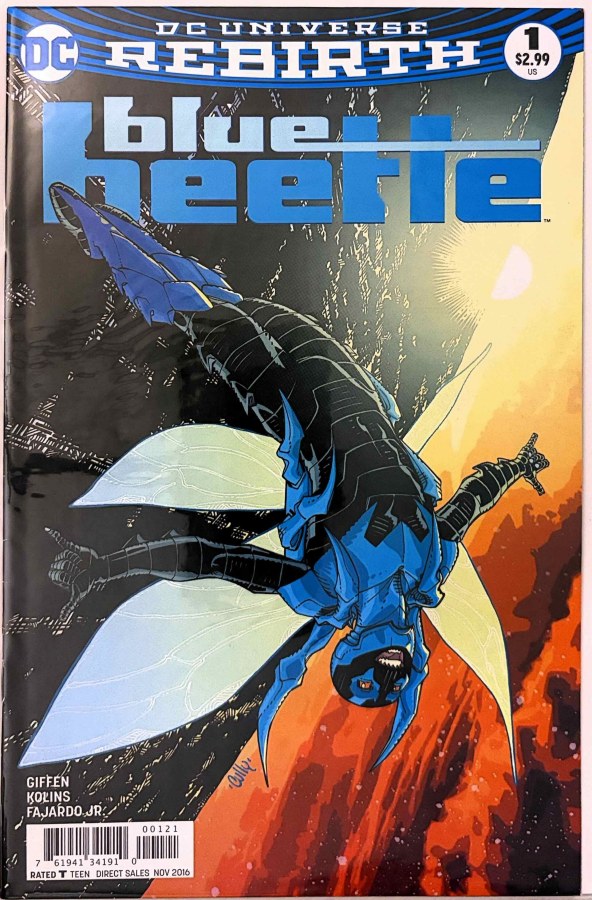 Blue Beetle #1 (2016) DC Cully Hamner Cover cover