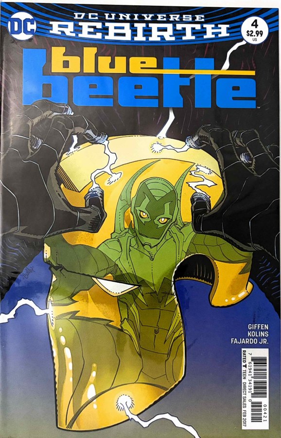 Blue Beetle #4 (2017) DC Cully Hamner Cover cover