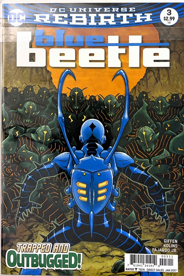 Blue Beetle #3 (2017) DC First Printing cover