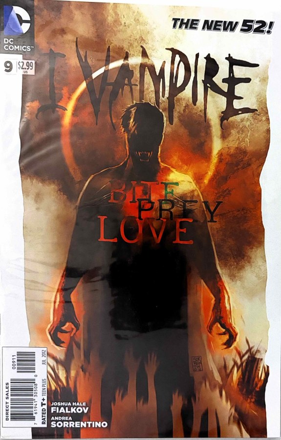 I, Vampire #9 (2012) DC cover