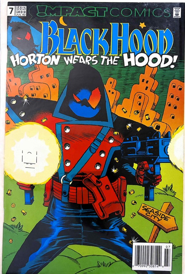 Black Hood #7 (1992) Impact Comics cover