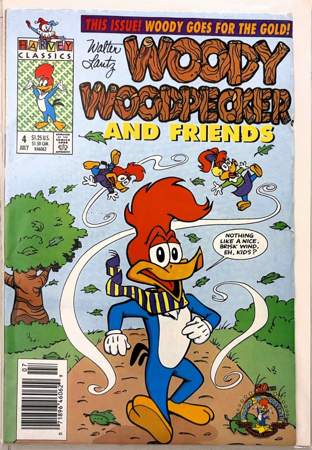 Woody Woodpecker and Friends #4 (1992) Harvey cover