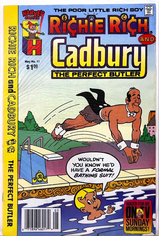 Richie Rich and Cadbury #11 (1990) Harvey cover
