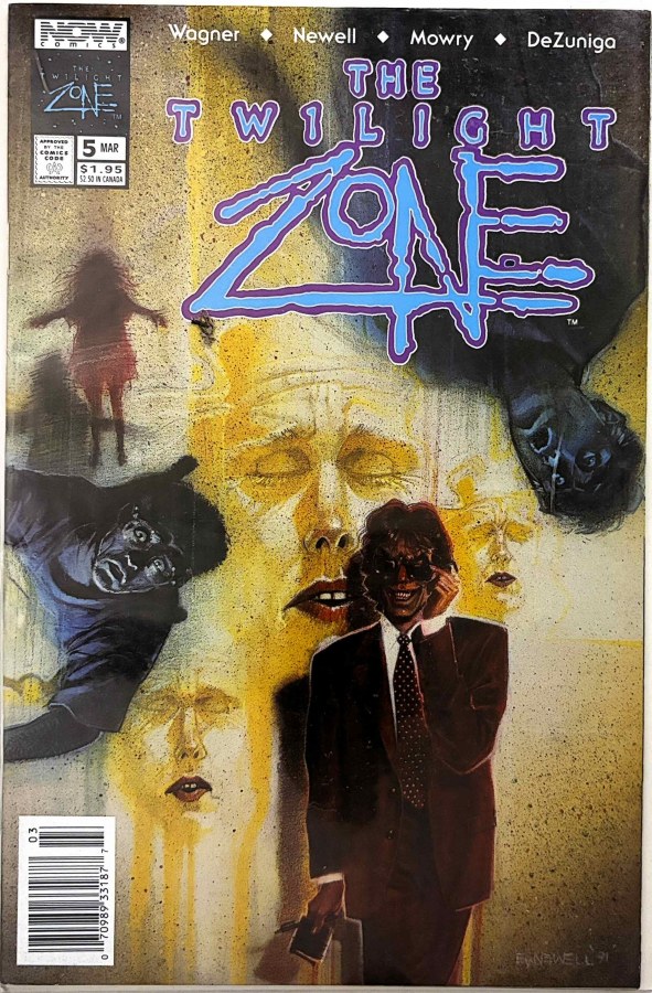 The Twilight Zone #5 (1992) NOW Comics cover