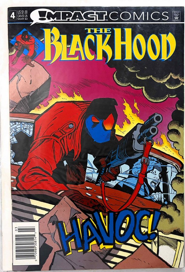 The Black Hood #4 (1992) DC cover