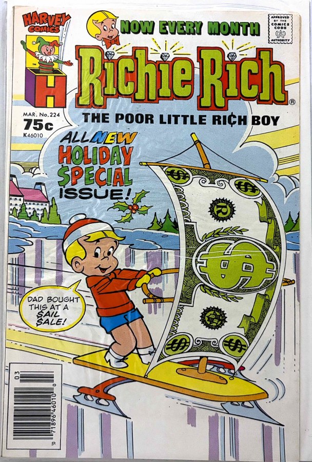 Richie Rich #224 (1987) Harvey cover