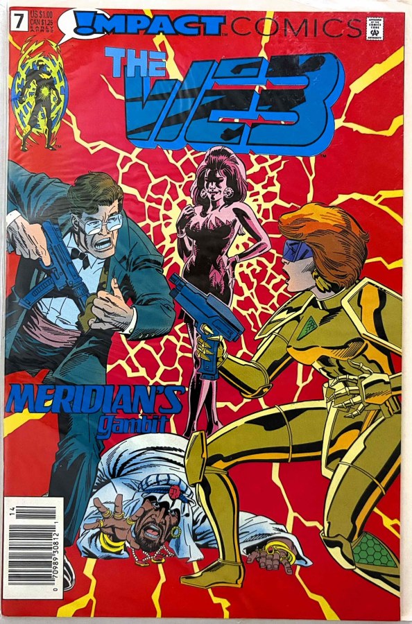 The Web #7 (1992) Impact Comics cover