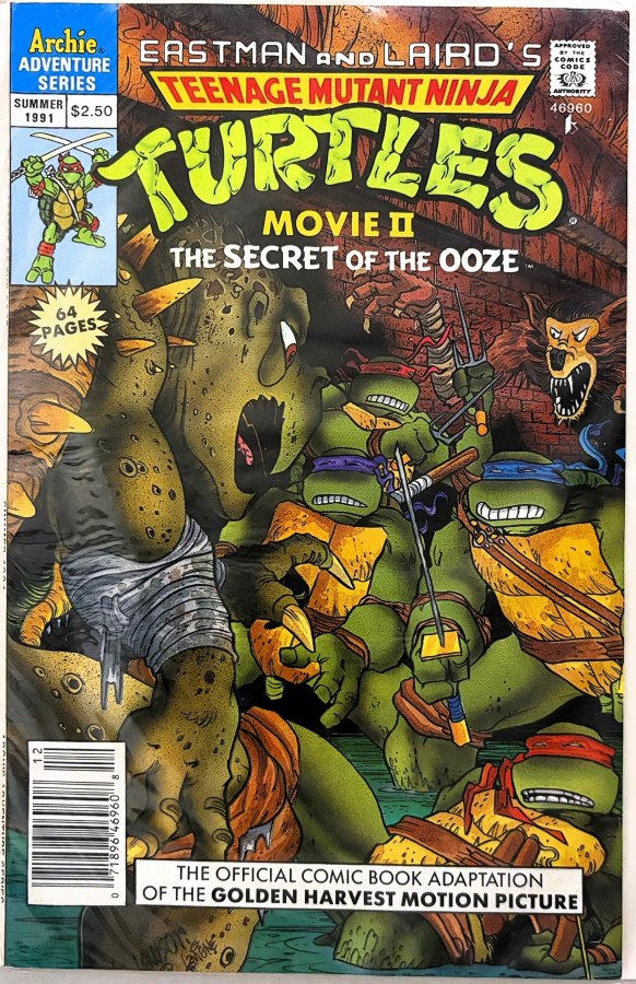 Teenage Mutant Ninja Turtles The Movie II: The Secret of the Ooze #1